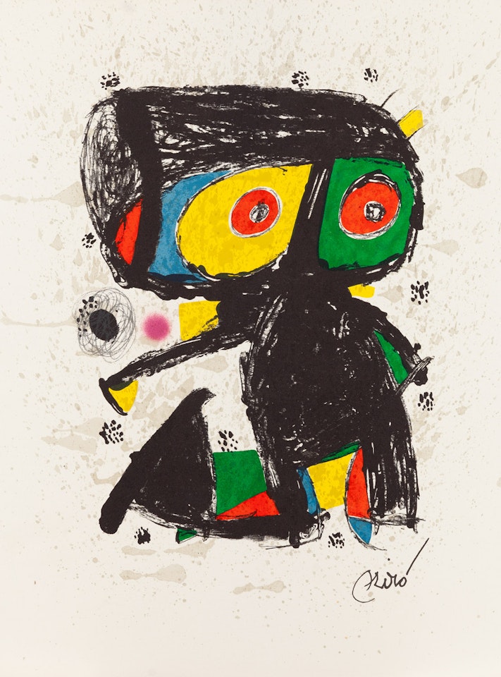 "Poligrafa 15 ans" by Joan Miró