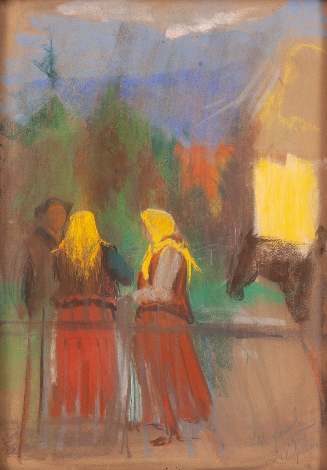 "Zakopane" by Leon Wyczolkowski