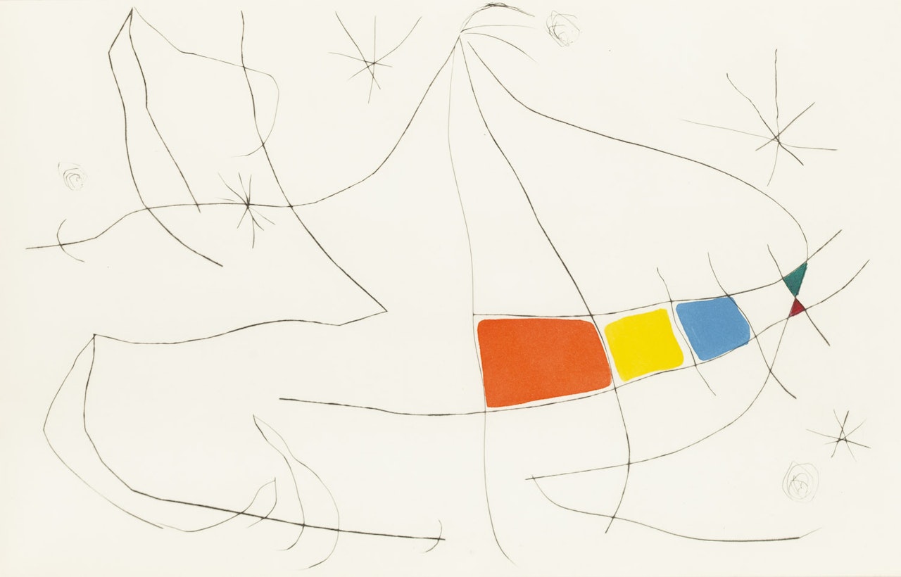 L"issue dérobée I by Joan Miró