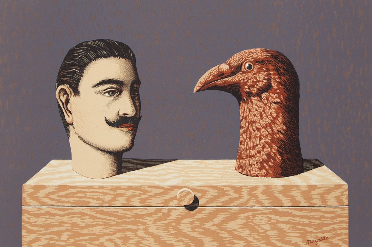 "Klejnoty" ("Pierreries") by René Magritte