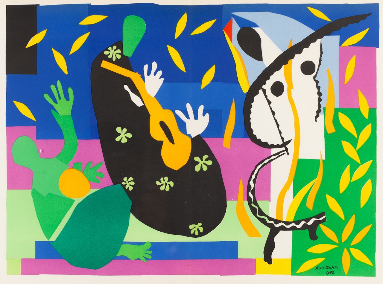 "Smutek krola" ("Tristesse Du Roi") by Henri Matisse