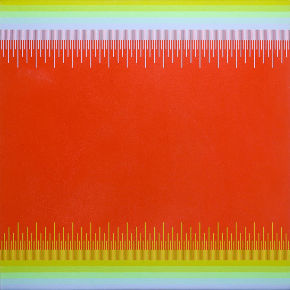 Soft Red Cadmium II by Richard Anuszkiewicz