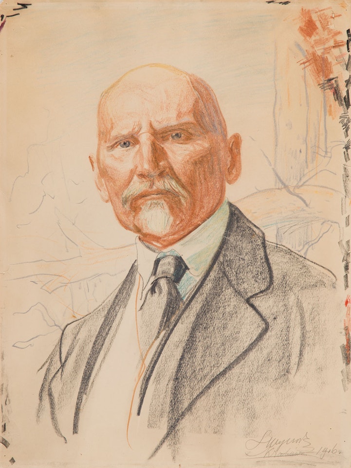 Self-portrait by Leon Wyczolkowski