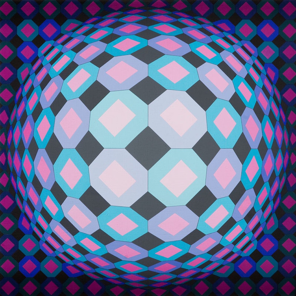 "Vega-sir" by Victor Vasarely