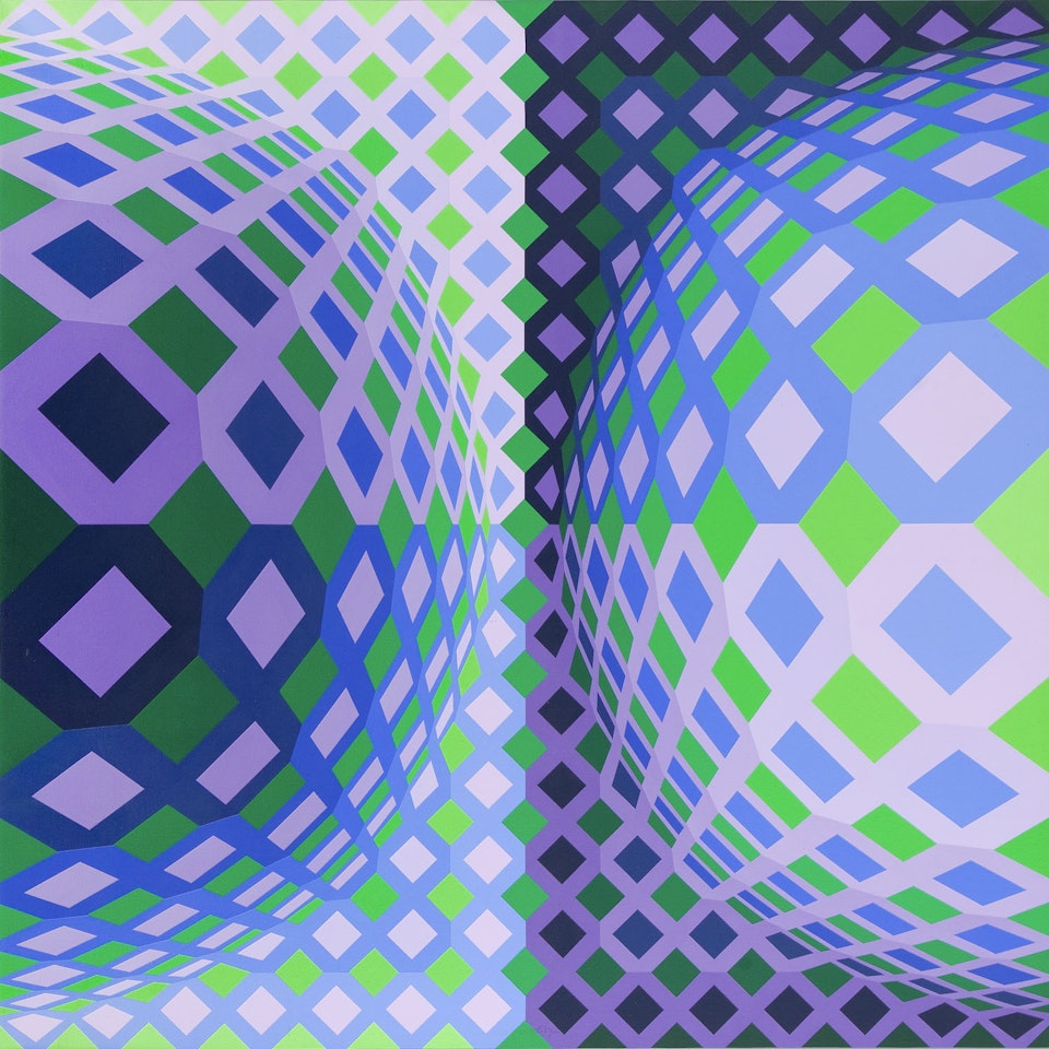 "Titau" by Victor Vasarely