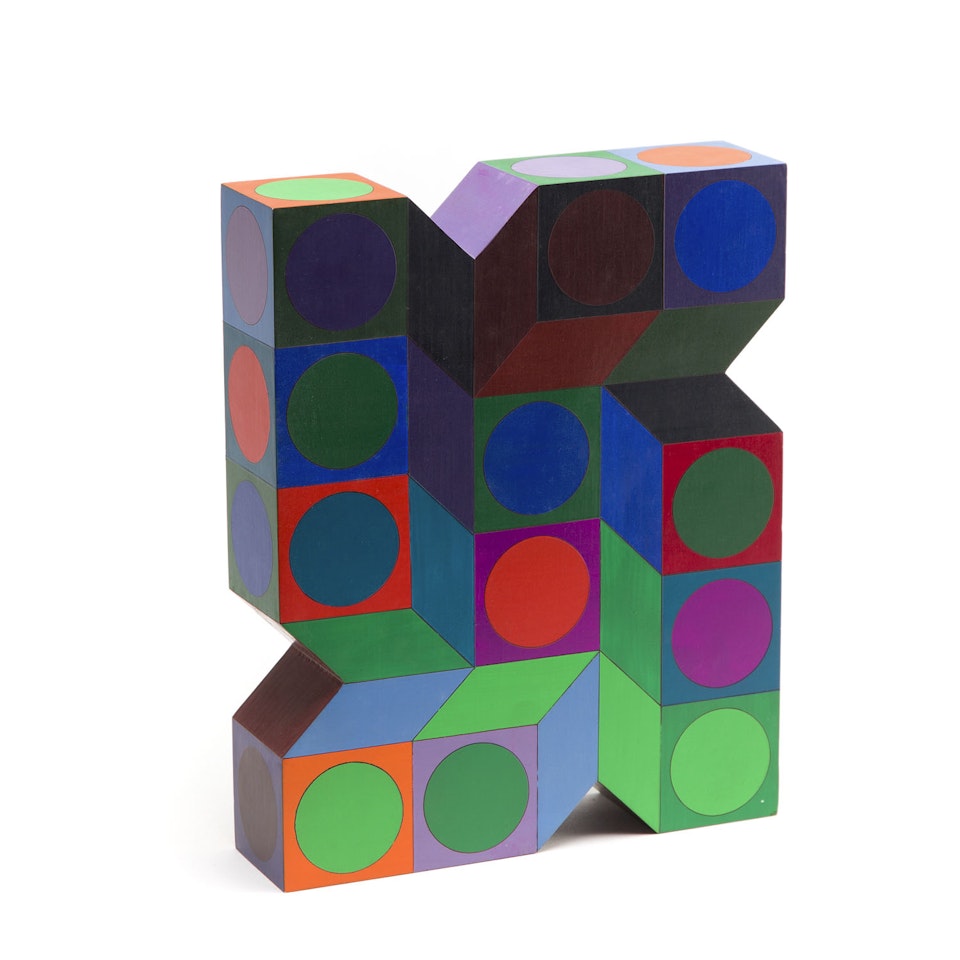 Thridim HH by Victor Vasarely