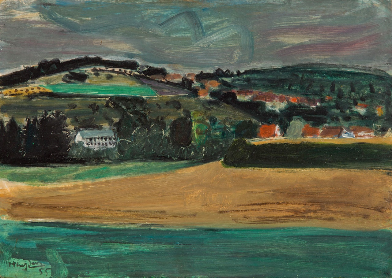 Fay-le-Bac Landscape by Henri Hayden