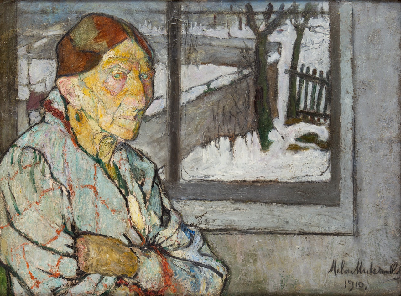 "Winter" ("L"Hiver") by Mela Muter
