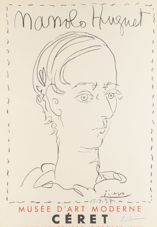 Manolo Huguet by Pablo Picasso