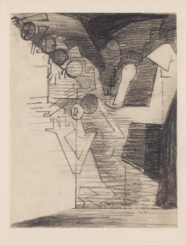 In the casino ("Au casino") by Louis Marcoussis