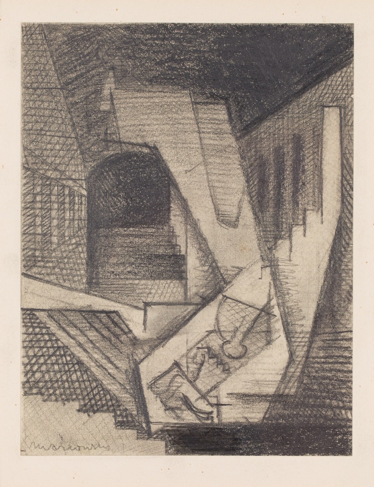 "Dream" ("Un reve", "Dessins pour Aurélia") by Louis Marcoussis
