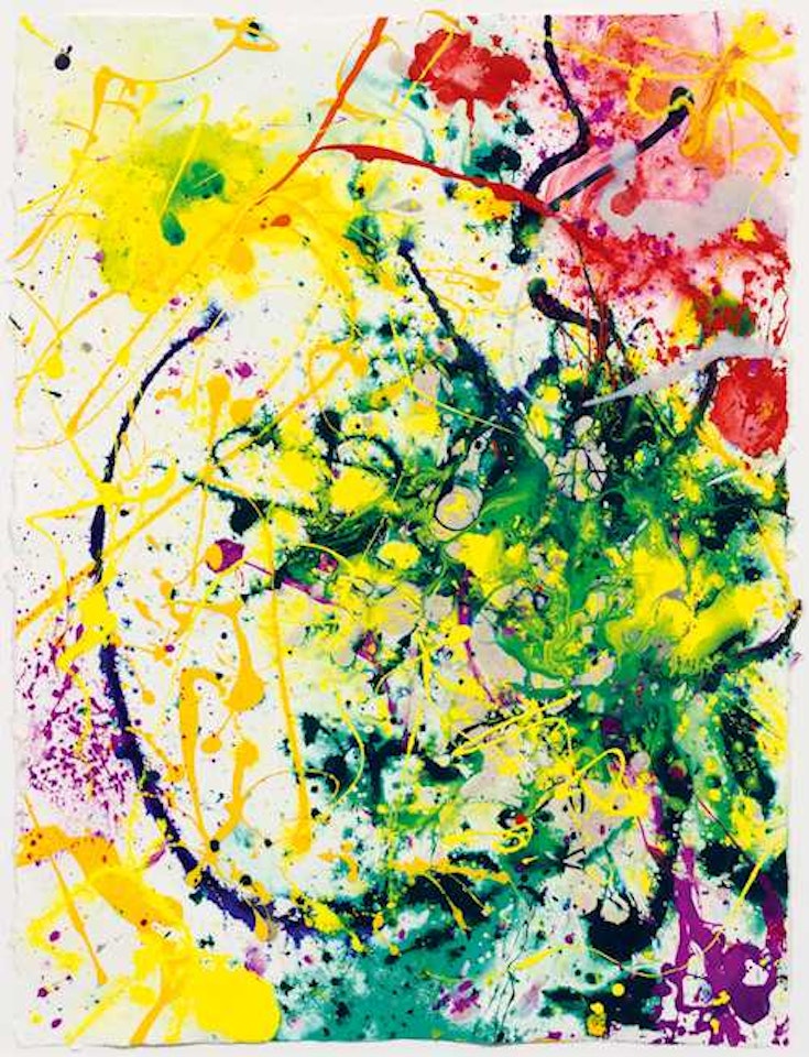 Untitled by Sam Francis
