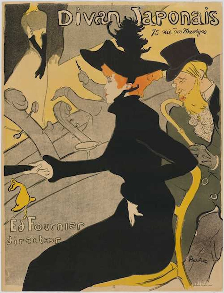 Divan Japonais by Henri de Toulouse-Lautrec