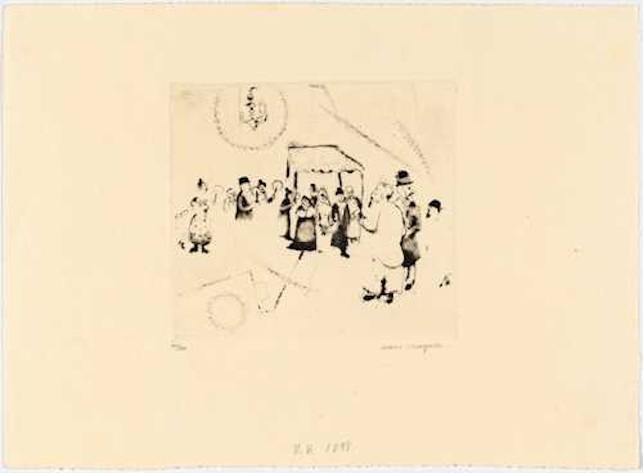 La noce by Marc Chagall