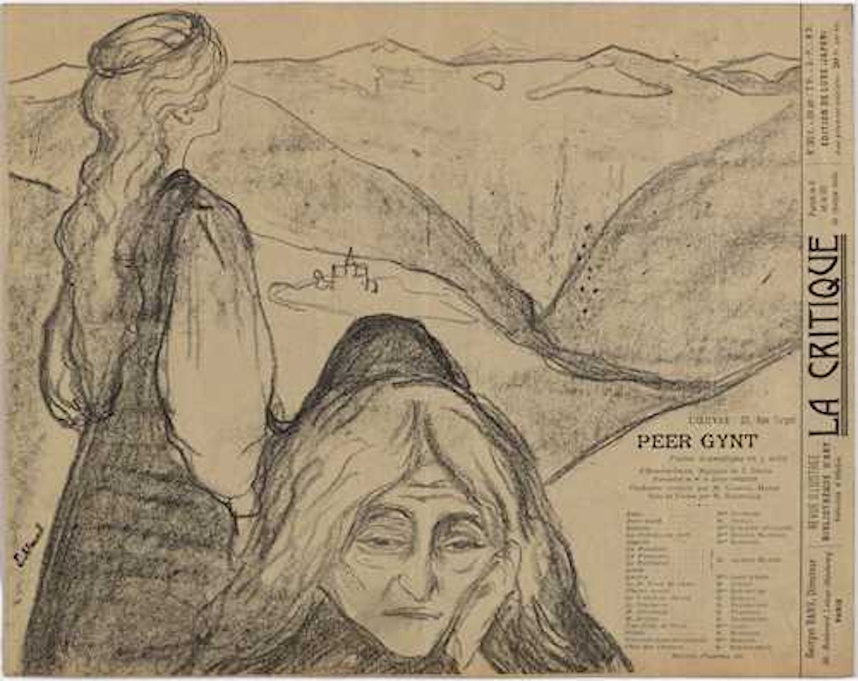Theatre Programme: Peer Gynt by Edvard Munch