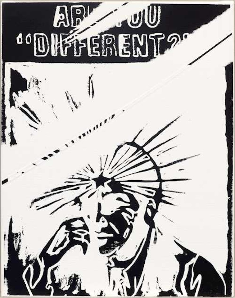 B/W Ads (Are You “Different?”) by Andy Warhol