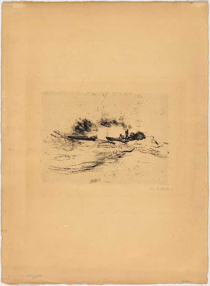 Schlepper (MTL.) by Emil Nolde