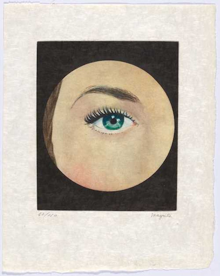 L"Oeil by René Magritte