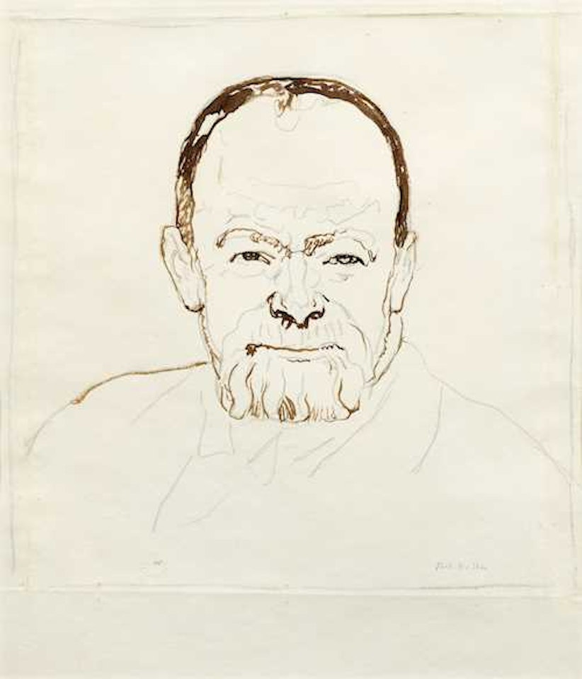 Self portrait by Ferdinand Hodler