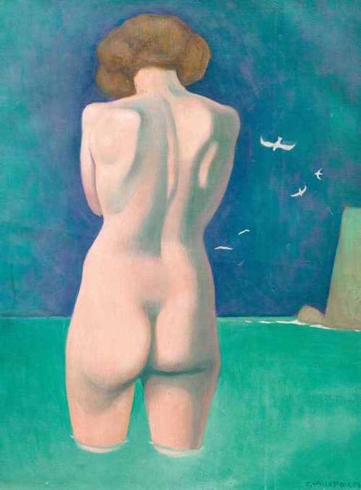 Baigneuse aux mouettes by Félix Vallotton