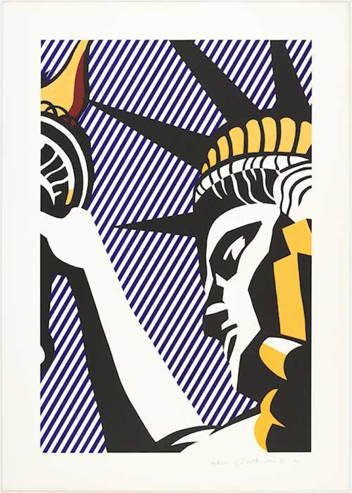 I love liberty by Roy Lichtenstein