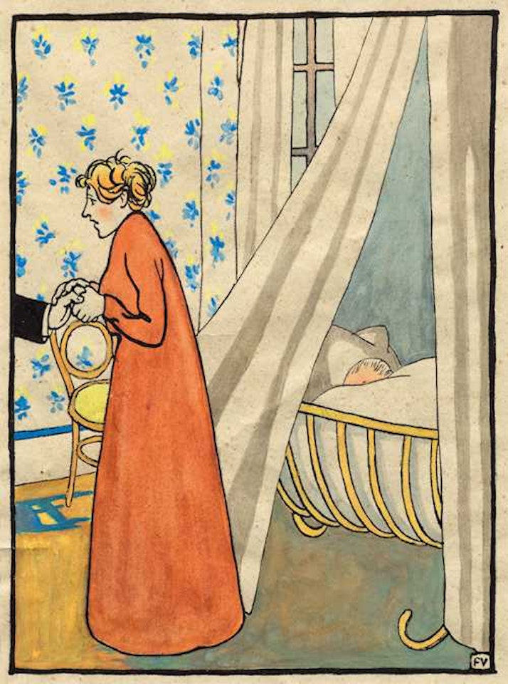 Docteur, c"est du lait garanti! - Une seule goutte, et je n"en réponds plus! by Félix Vallotton