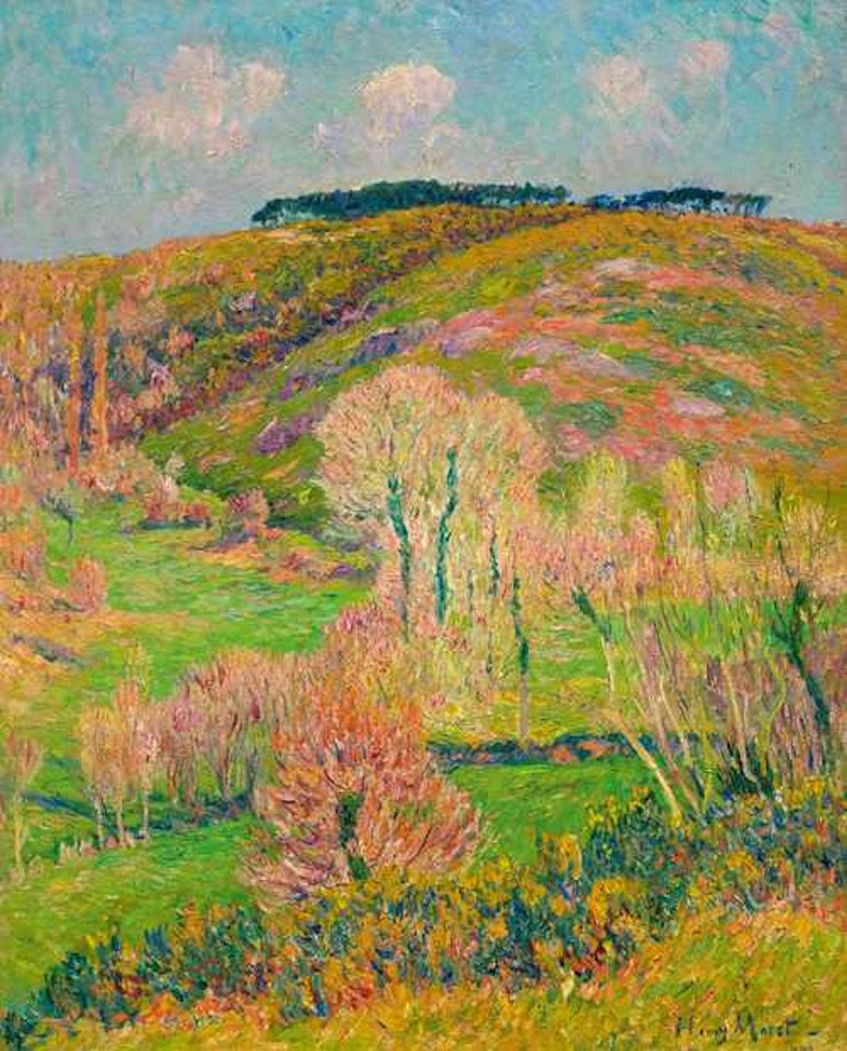 Avril en Bretagne by Henry Moret