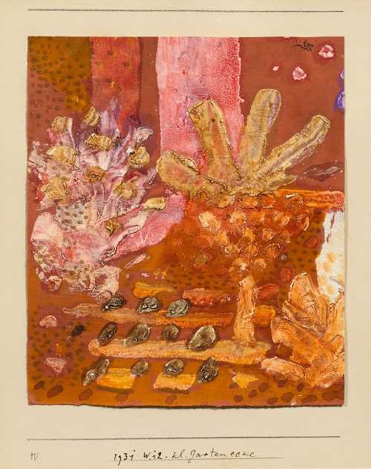 Kleine Gartenecke by Paul Klee