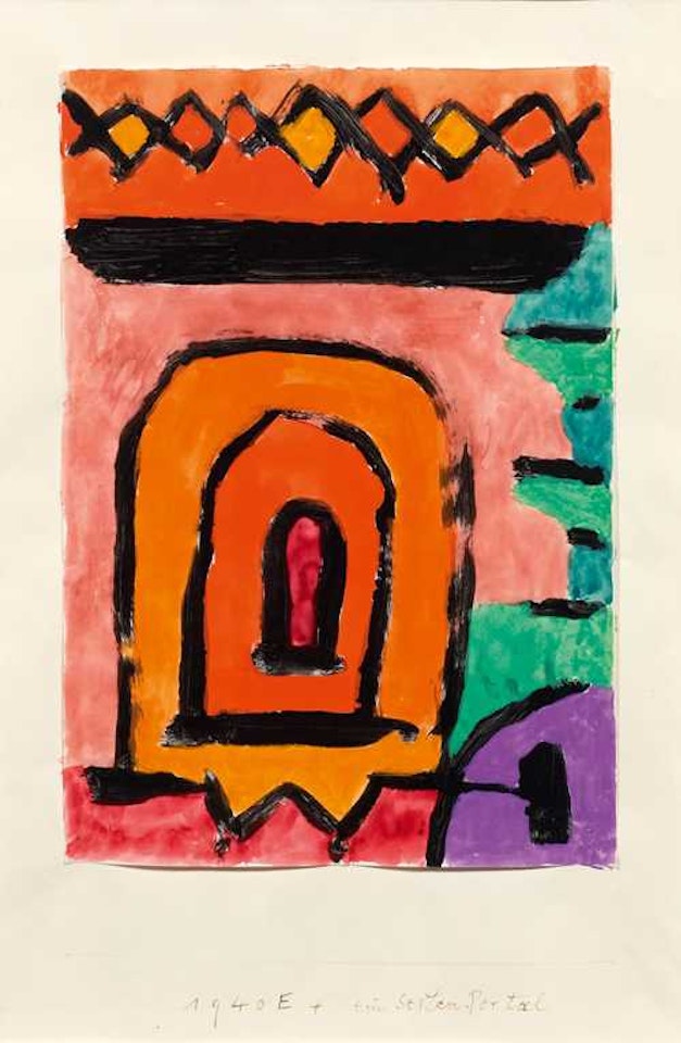 Ein Seiten-Portal by Paul Klee