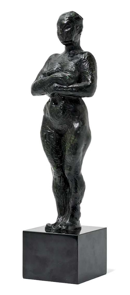 Nu féminin aux bras croisés dit aussi Etude pour "Le Jour" by Auguste Rodin