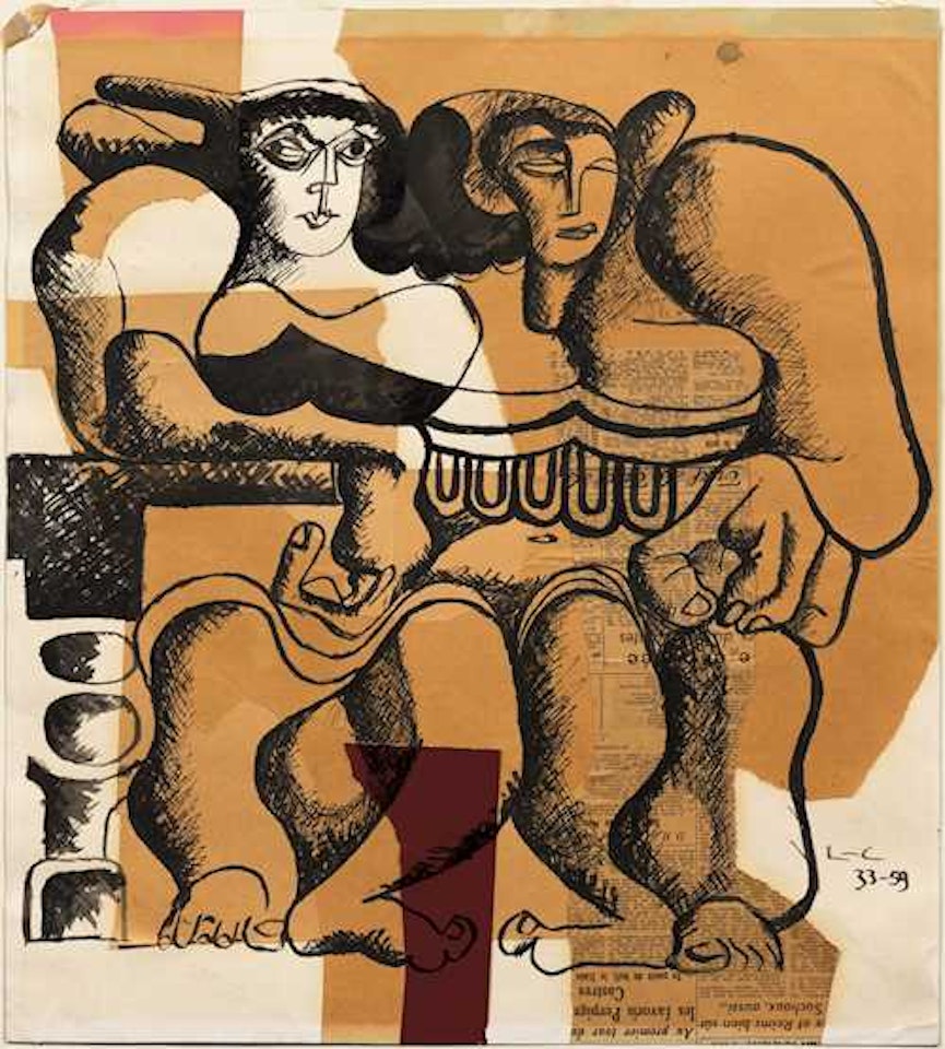 Deux femmes assises by Le Corbusier