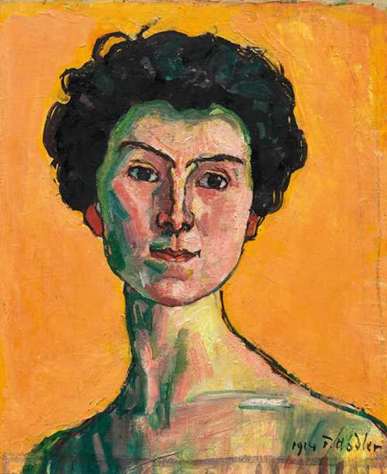 Portrait of Clara Pasche-Battié by Ferdinand Hodler