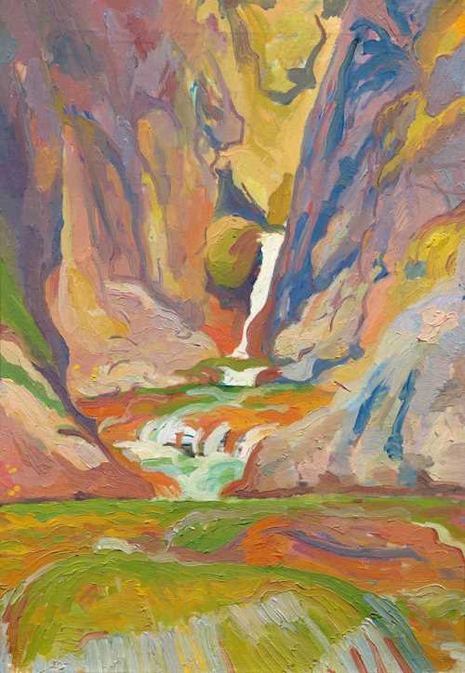 Il burrone (The ravine) by Giovanni Giacometti