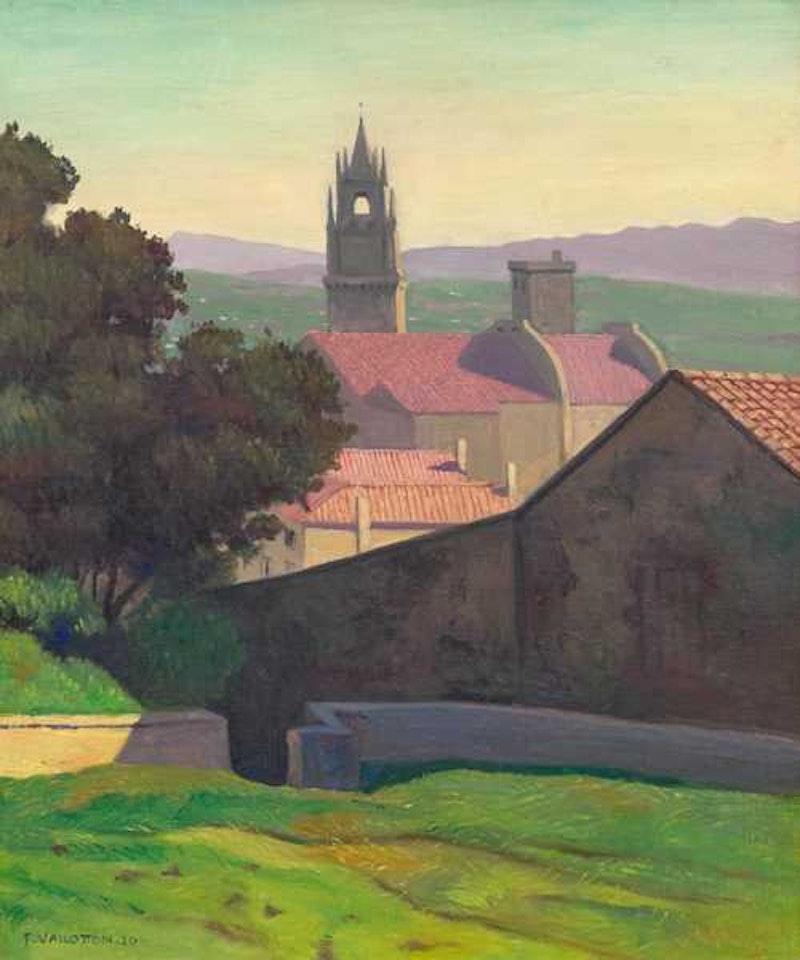 Vue d"Avignon by Félix Vallotton