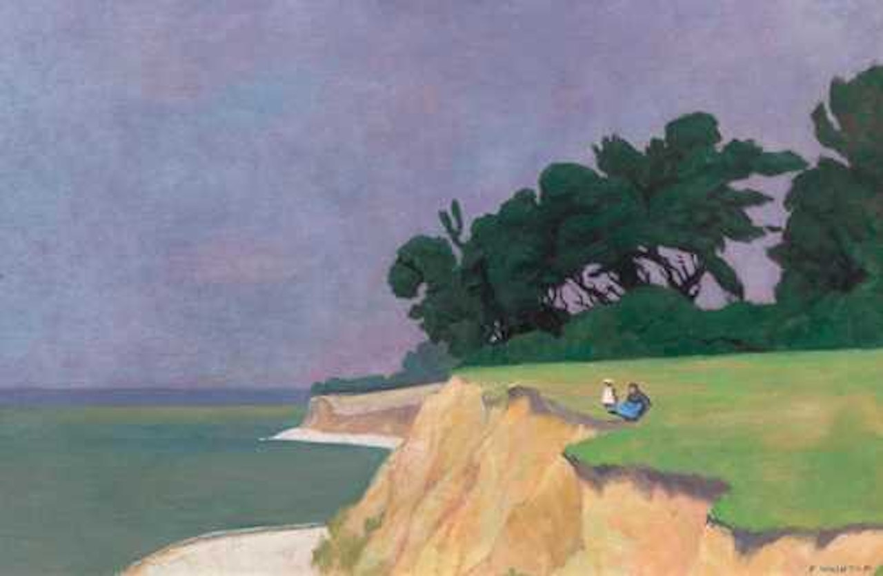 Falaise à Vasouy by Félix Vallotton