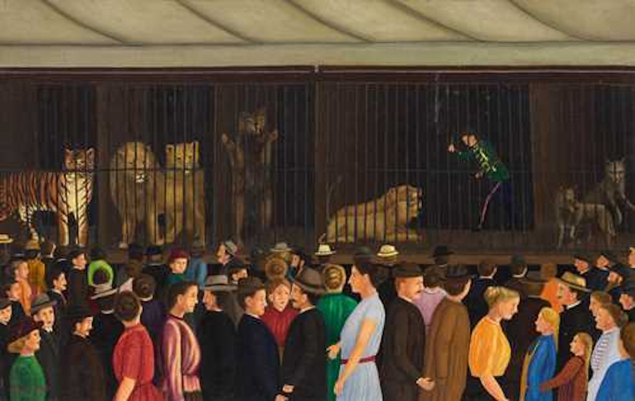 Circus Knie Menagerie by Adolf Dietrich