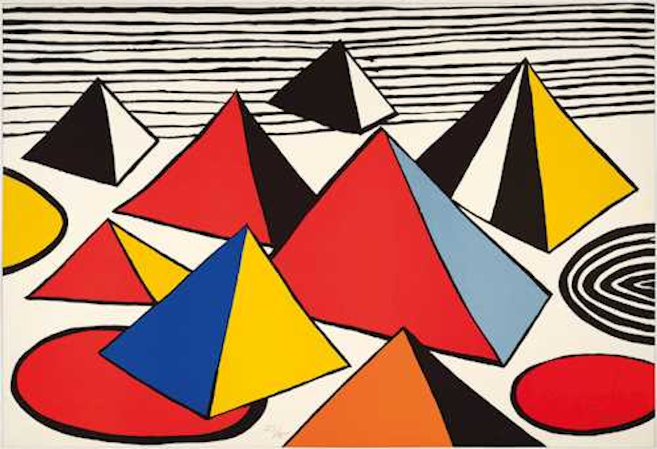 Pyramids by Alexander Calder