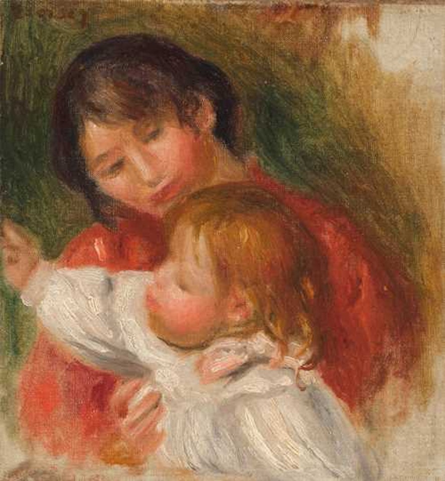Gabrielle et Jean Renoir by Pierre-Auguste Renoir