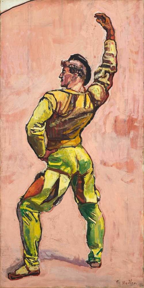 Taker of the oath, Unanimity by Ferdinand Hodler