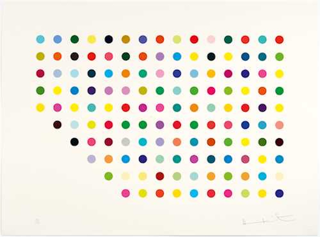 Meprobamate by Damien Hirst