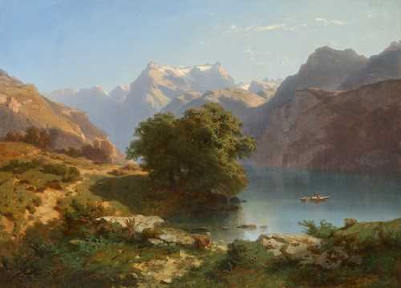 Lake Lucerne by Alexandre Calame