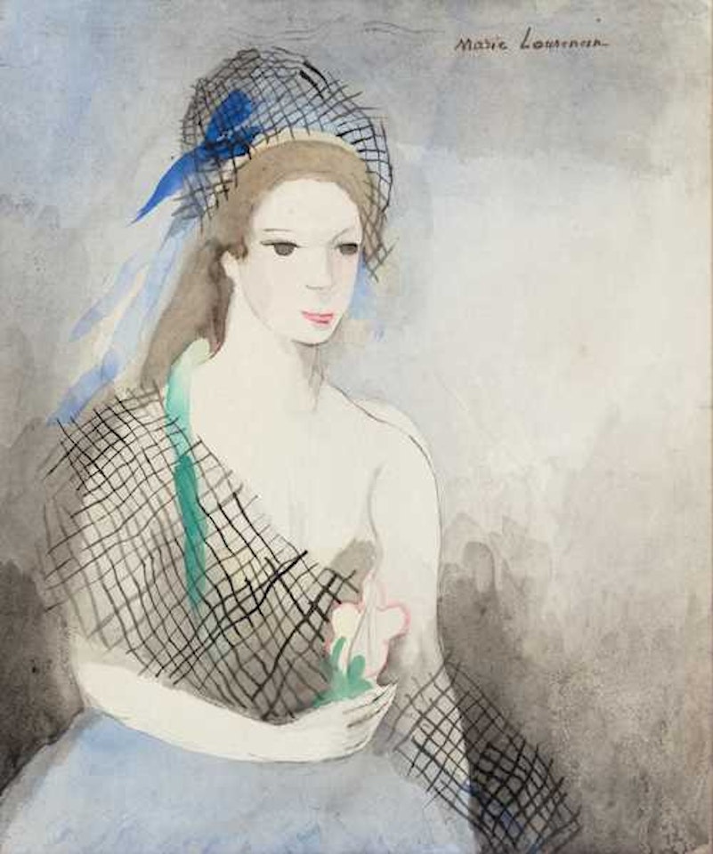 Jeune femme. by Marie Laurencin