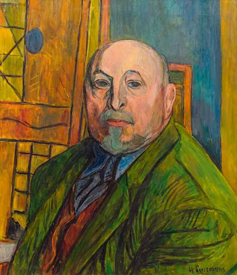 Selbstbildnis (Selfportrait) by Hans Purrmann