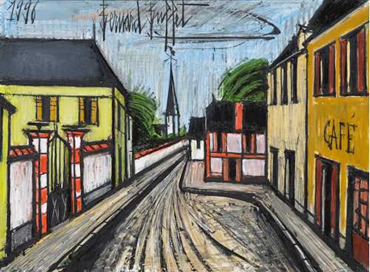 Rue de village by Bernard Buffet