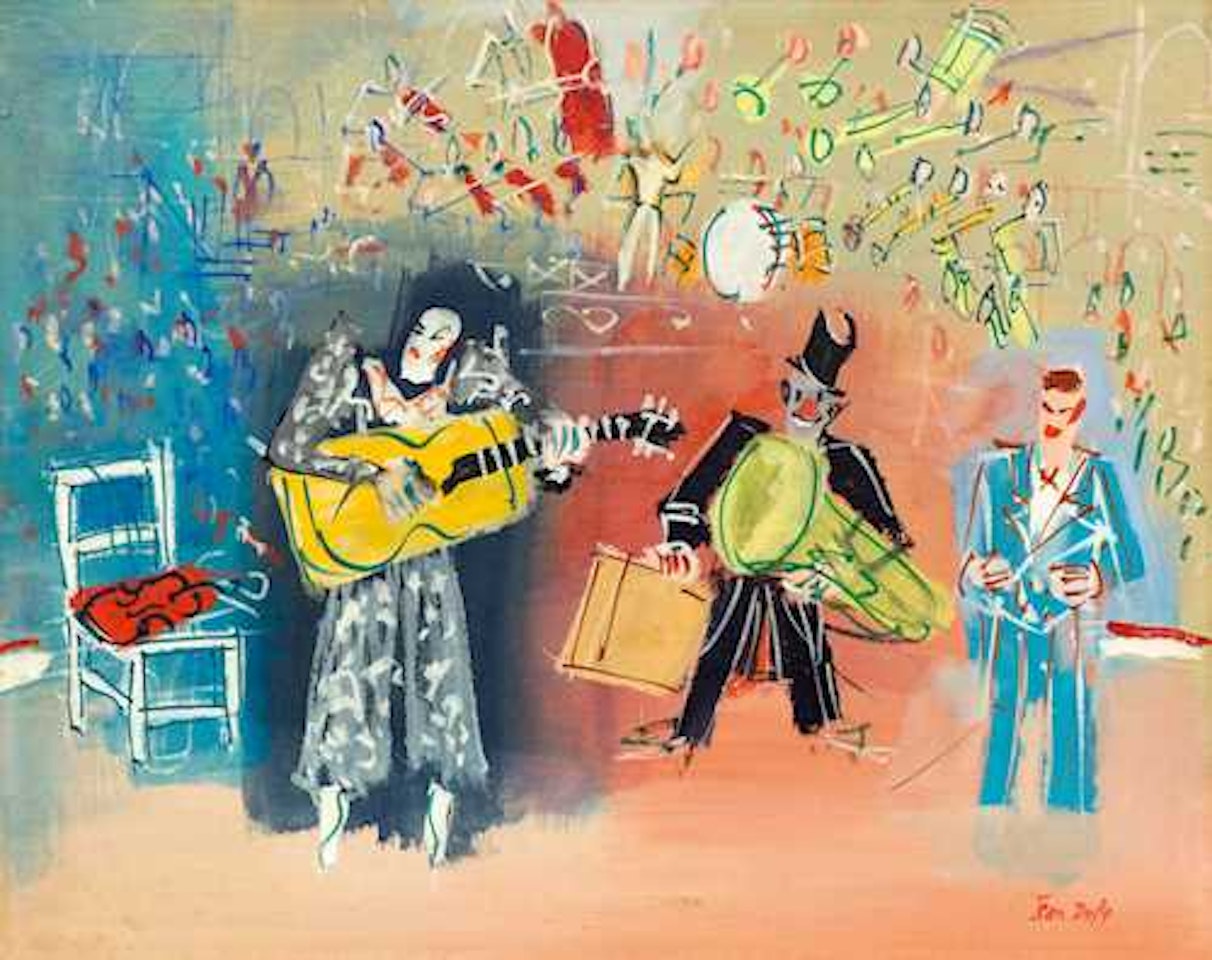 Le Trouble-Fête. by Jean Dufy
