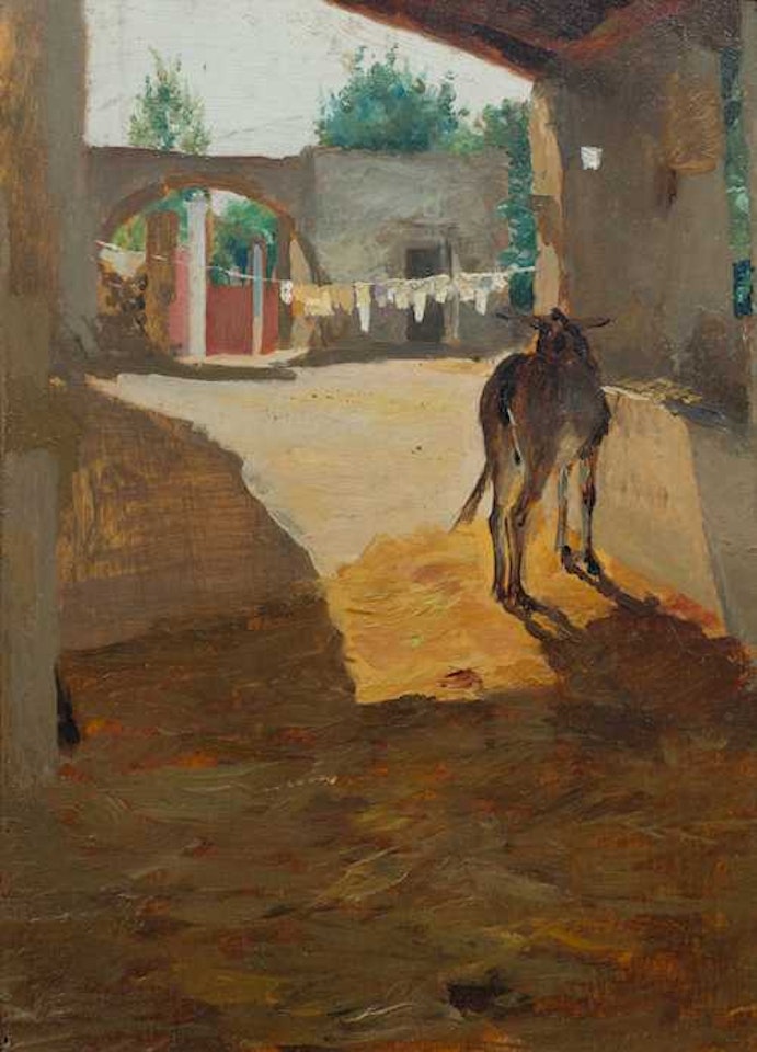 Mittagsruhe (Siesta) by Giovanni Giacometti