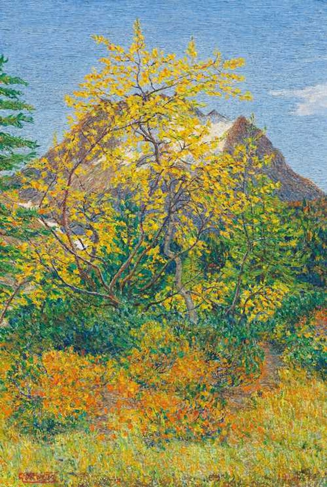 Monte Forno by Gottardo Segantini