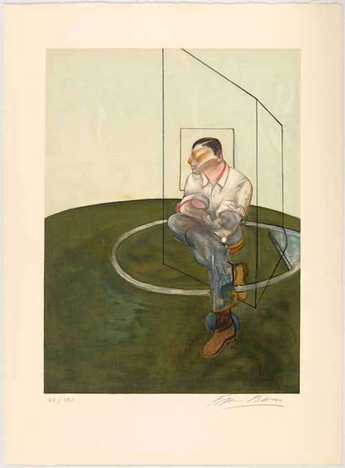 Étude pour un portrait de John Edwards by Francis Bacon