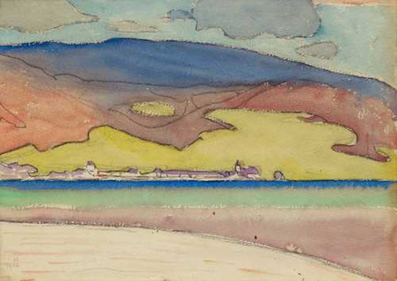 Vue de l"Isle de St-Pierre II by Cuno Amiet