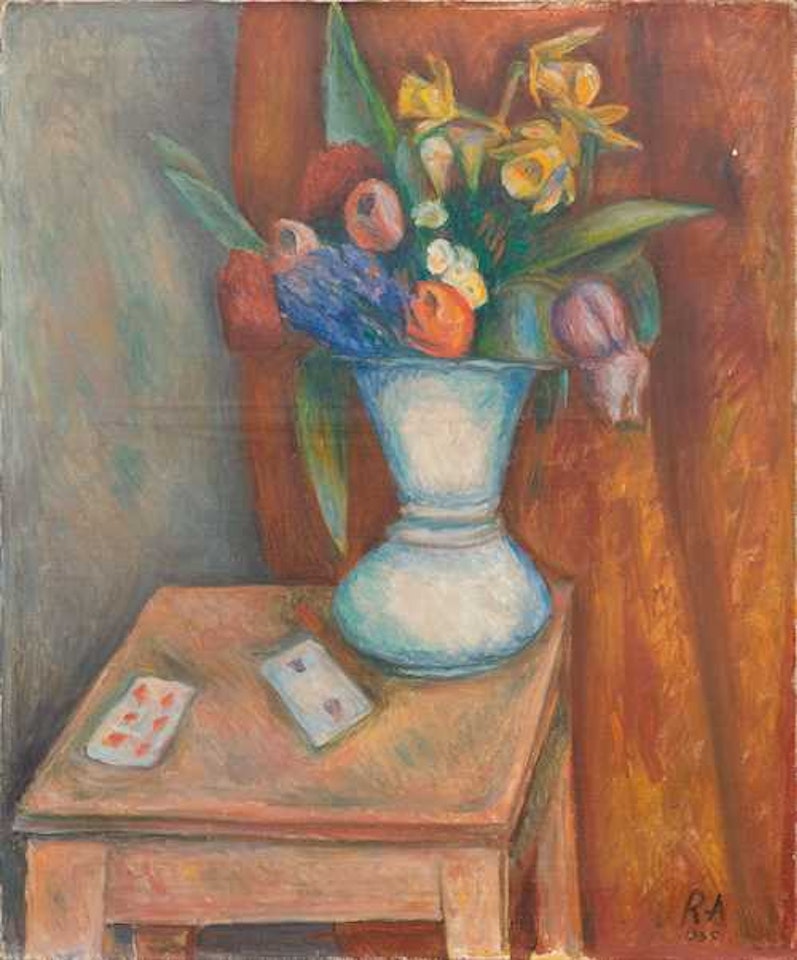 Nature morte (fleurs) by Rene Auberjonois